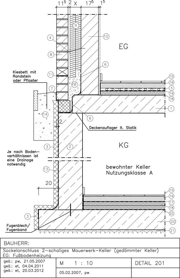 sockeldetail holzbau ohne keller 201 außenwand 2-schal.-k. -gedämmt- eg-fußb.-heiz.